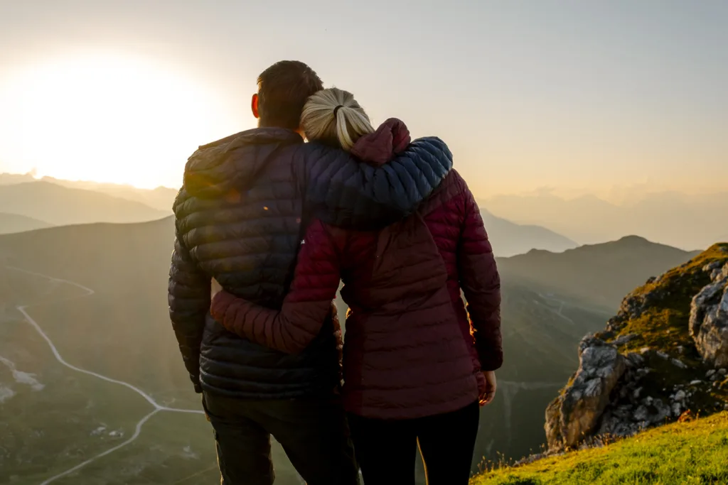 Zonsondergang wandeling Tirol