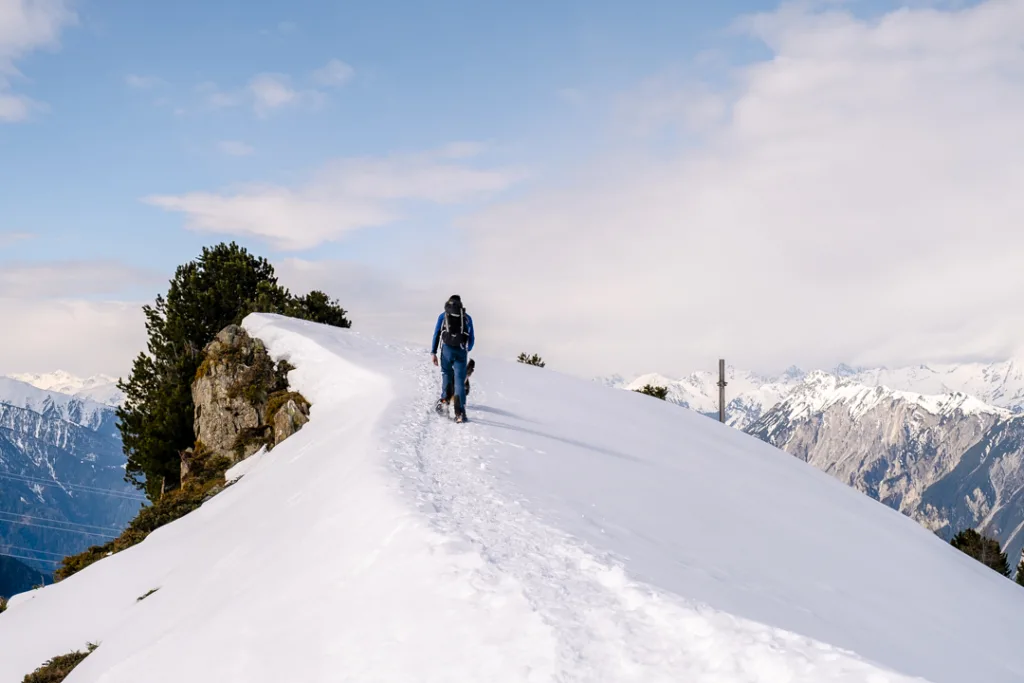 sneeuwschoenwandelen bij marlstein